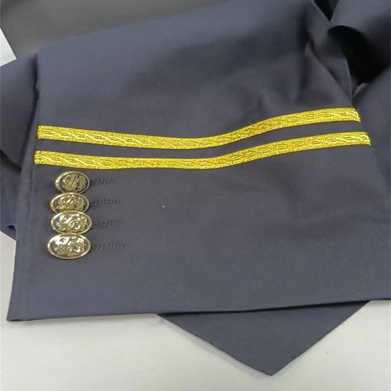 Stair Pattern Decorative Ribbon, 0.85cm X 100cm, Ideal for Band Clothing, Hats, Pins, Shoulder Patches, DIY Sewing Supplies