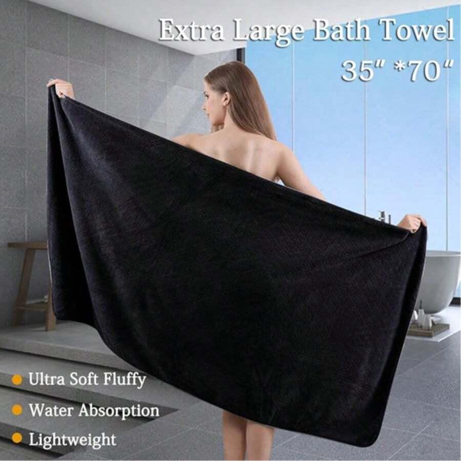 Women's Bath Towel Set - Adjustable Microfiber Super Absorbent, Bath Towel And Bathroom Shower Head Cover, Quick Drying Hair And Body, Suitable For Gym, Spa, Sauna And After Shower Body Covering, Pink Gray Back To School Women's Bath Towel Set - Adjustable Microfiber Super Absorbent, Bath Towel And Bathroom Shower Head Cover, Quick Drying Hair And Body, Suitable For Gym, Spa, Sauna And After Shower Body Covering, Pink Gray Back To School