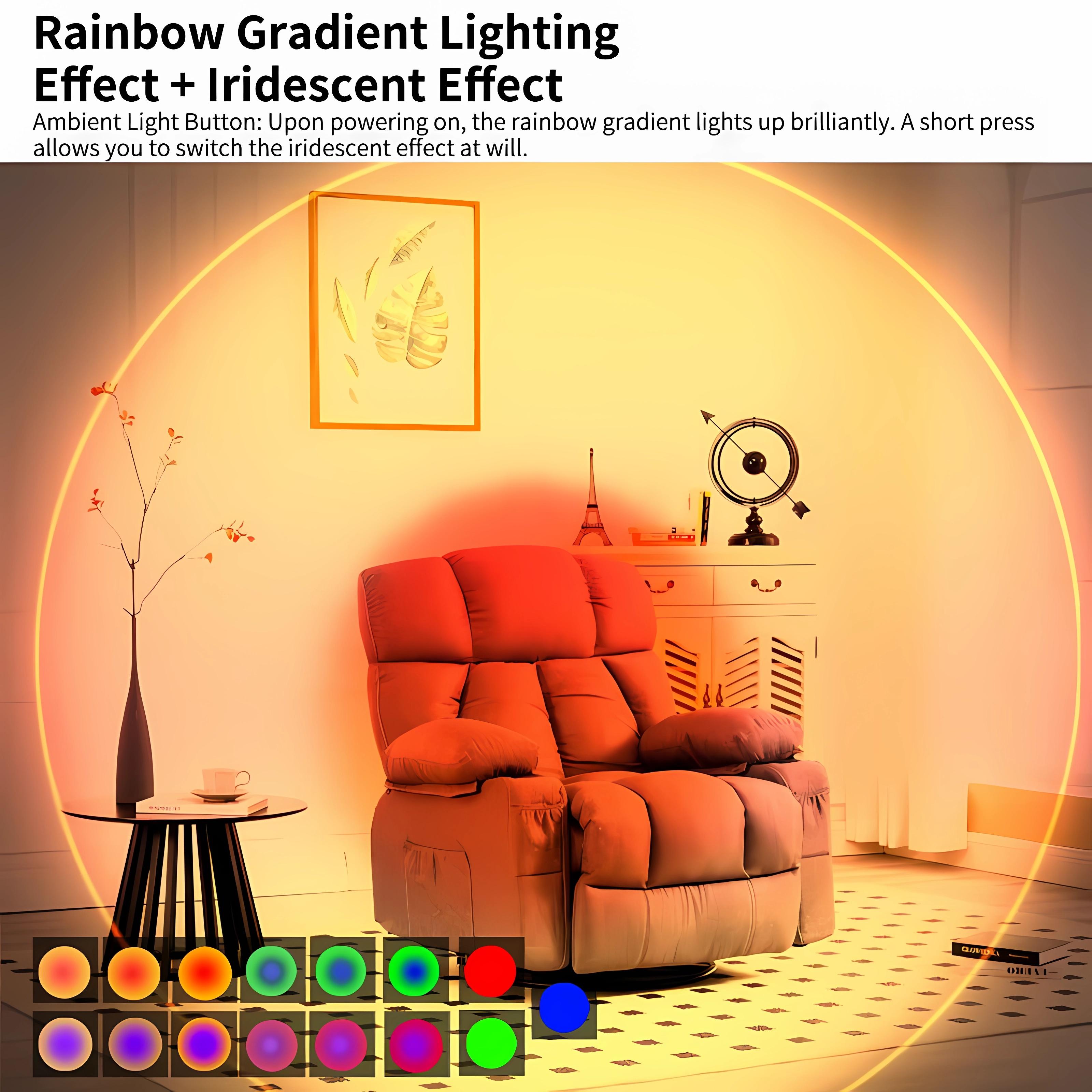 Under Cabinet Lights, Motion Sensor Night Light Indoor, Rechargeable 1500mAh LED, Auto-On Magnetic Dimmable Lamp, 7 Ambient Colors, Plug-Free Stick Anywhere Lighting for Bathroom, Bedroom, Kitchen, Stairs