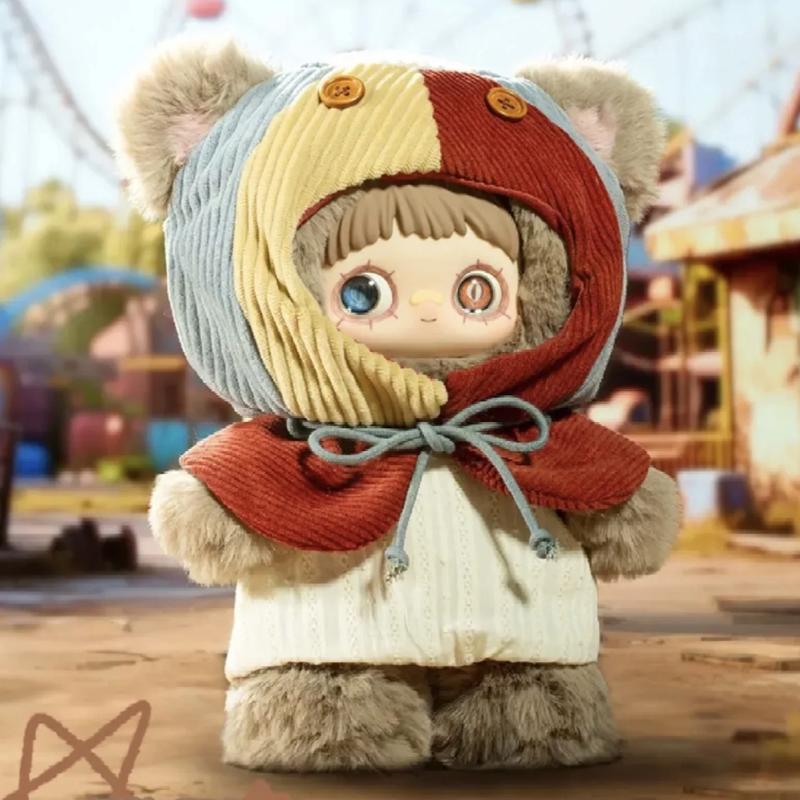 [400% Size] MayMei Fogotten Funfair Collection Plush Blind Box – Petrified Magic Plush Figure, Mystery Box Collectible Toy, Surprise Soft Sculpture Gift