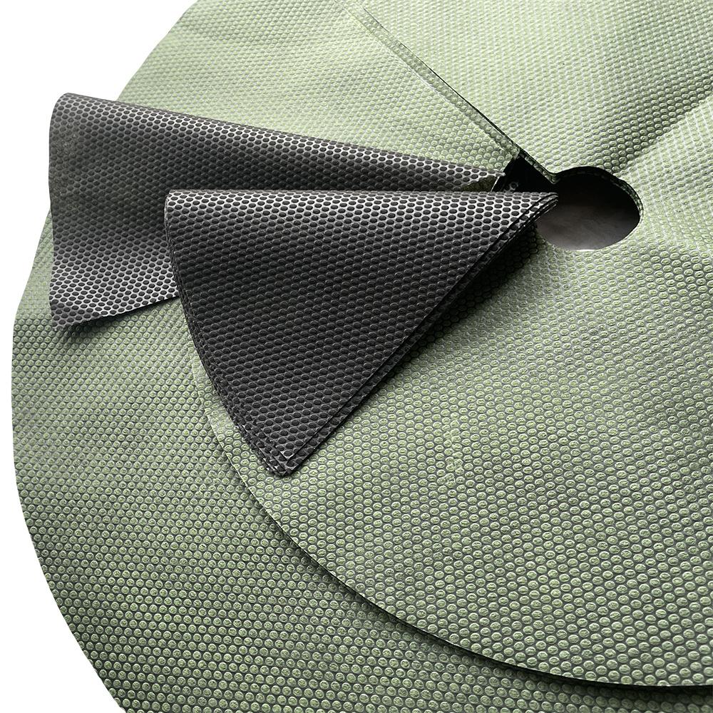 10pcs Durable and breathable polyester grass proof cloth, suitable for indoor and outdoor grass proof mats in gardens, lawns, flower beds, and walkways. Made of black mesh material, specifically designed for root protection and garden maintenance