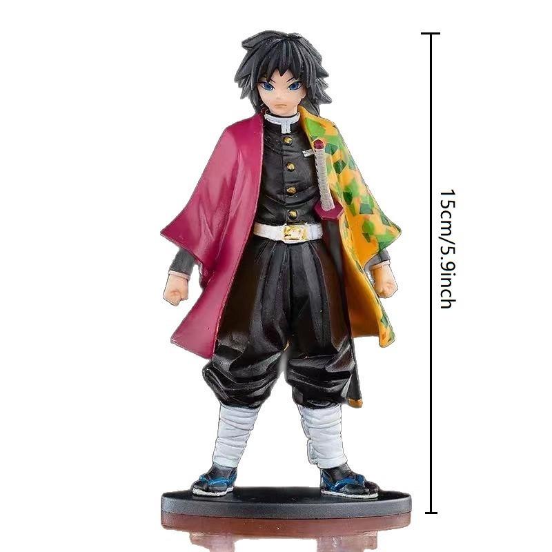 Demon Slayer Handmade Figure Collection, Includes Tanjiro Kamado & Nezuko Models, Perfect Gift for Anime Fans, Collectible Decor