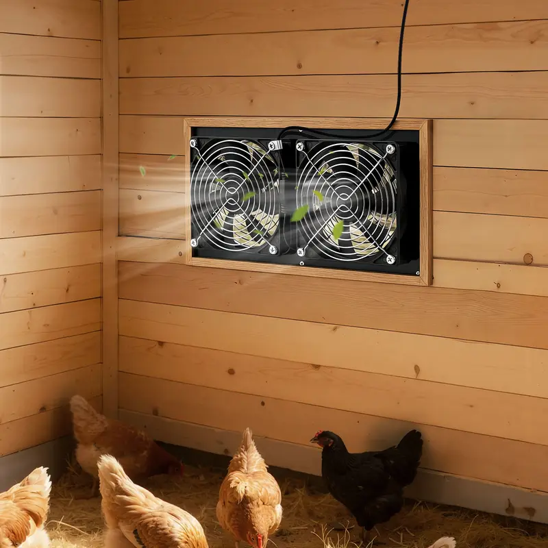 VEVOR Solar Powered Fan with 15W Output Solar Panel, 2 Fans, Adjustable Angle, 2668 RPM High-Speed, Brackets Screws for Roof-Wall-Ground Installation, Metal Guard, 3.86 lbs, 11.81x6.30x1.50 in (300x160x38 mm), Fast Air Exchange for Greenhouses