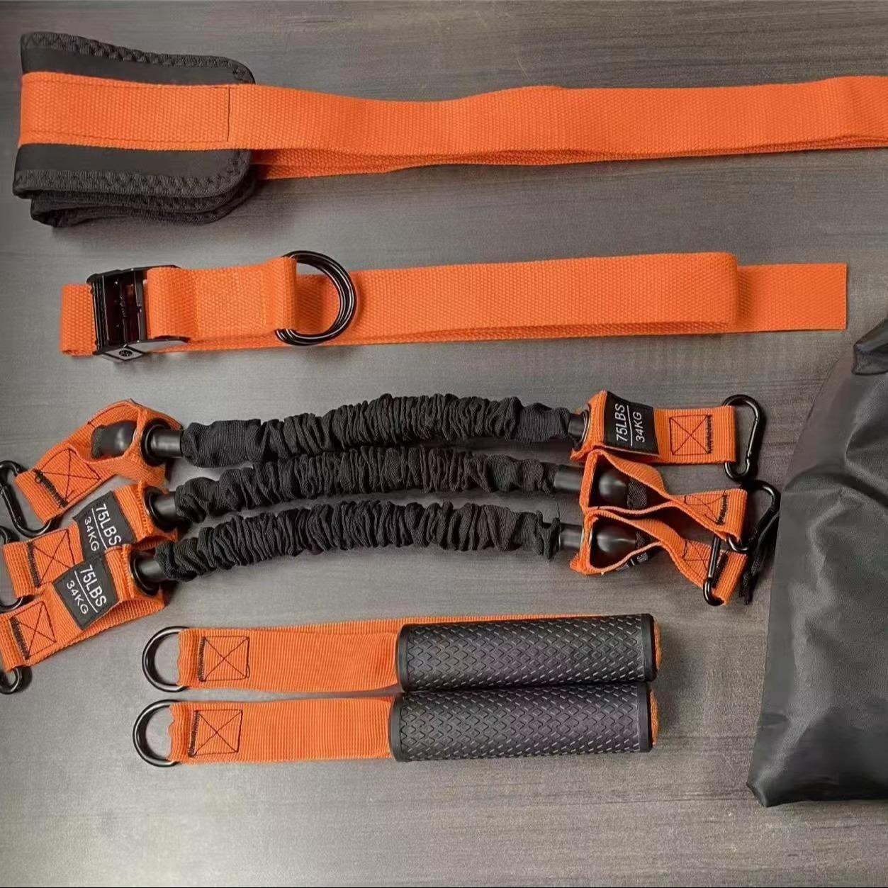 Adjustable Resistance Band for Pull-Ups, Knee Support Strength Training Aid, Wall Climbing Assistance Strap Heavy Duty Natural Rubber Eco-friendly Adjustable Resistance Bands for 75-100lbs Strength Training and Home Use