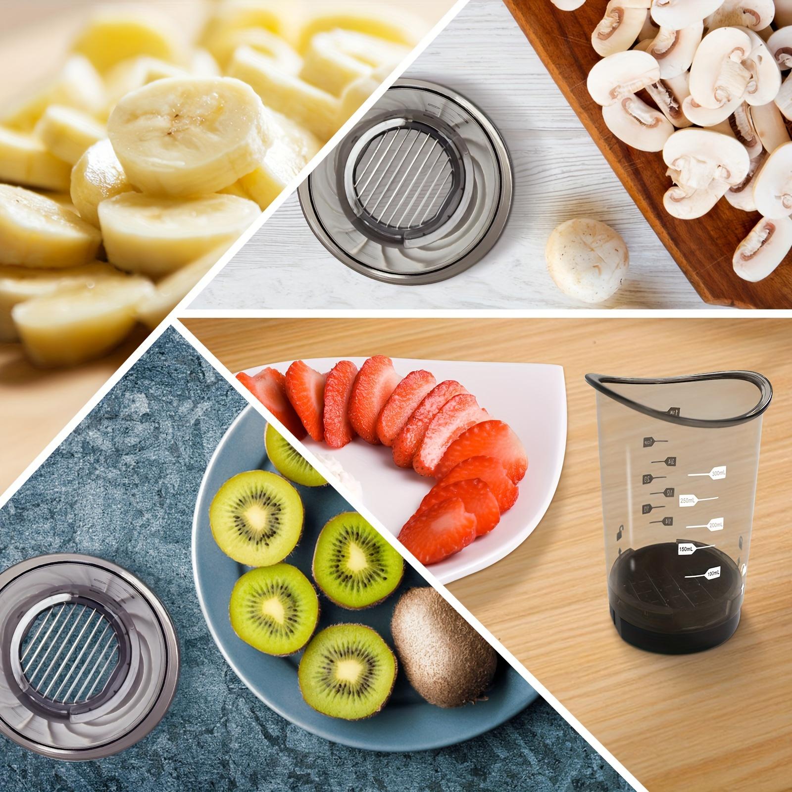 Slicer Cup Multi Fuction Vegetable Chopper for Cut N Cup slices dices chop cup Chop