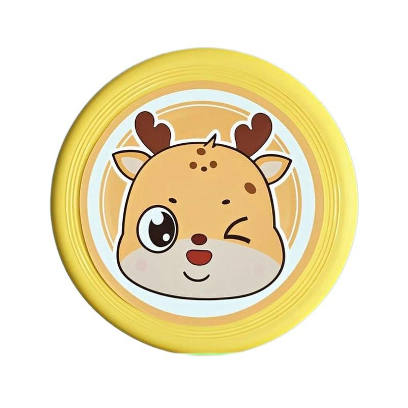 Safety Soft Flying Disc DIY Outdoor Sports Frisbee Lightweight Portable Parent-Child Interactive Toy for Beach Camping Garden Leisure & Holiday Gift