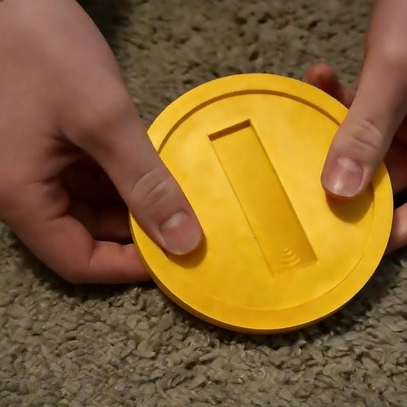 The Funnest Way to Pay: Mario Gold Coin-Themed Bank Card Holder