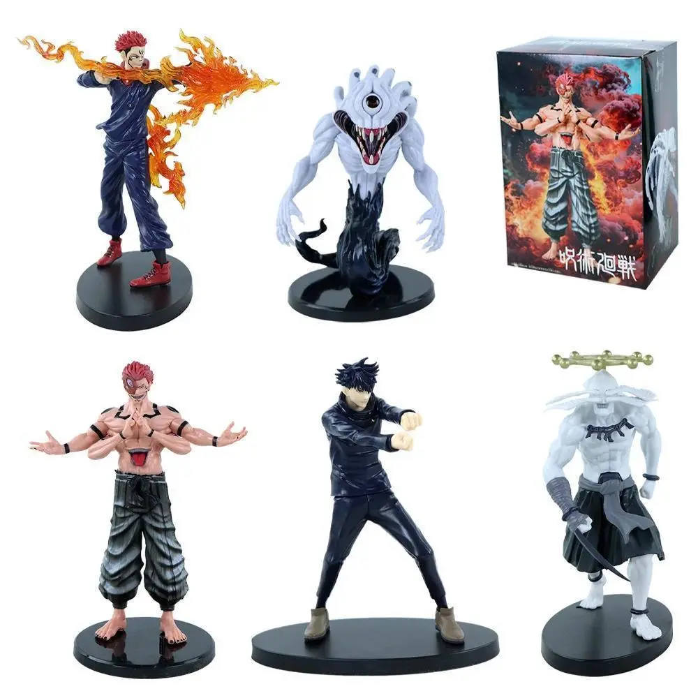 In-Stock Jujutsu Kaisen Anime & Manga Okkotsu Yuta Makora Divine General PVC Action Figure, Model Statue, Decoration Collection Toy Gift for Anime Fans