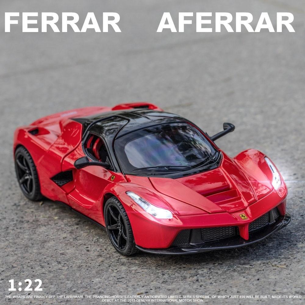 New 1:22 Ferrari Laferrari Alloy Car Model, 1:22 Scale Replica, Ideal Gift for Collectors & Parties, Perfect for Enthusiasts
