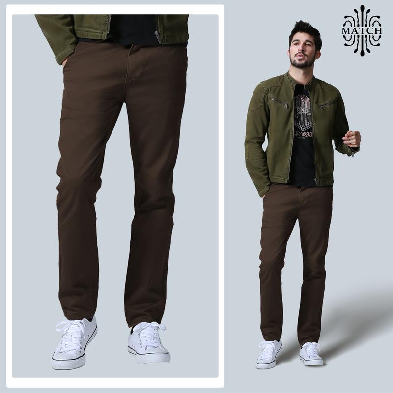 Match Men's Slim Plain Solid Button Pocket Tapered Leg Pants,Streetwear Business Formal Suit Trousers for Daily Office Vacation,Menswear For All Seasons,Pants for Men，Menswear