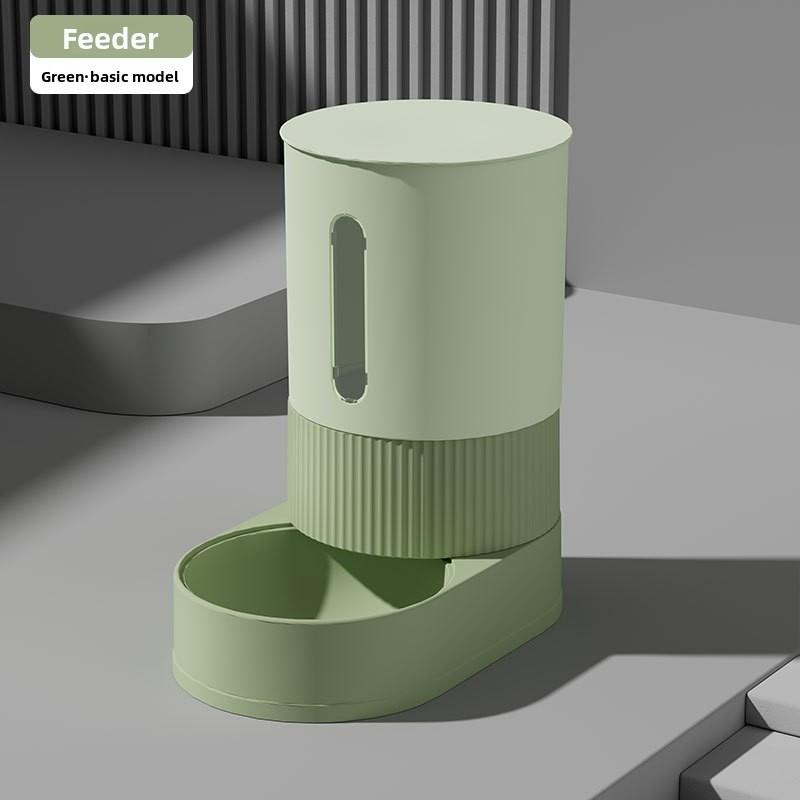 New Automatic Cat Feeder and Waterer, Dog Bowl and Cat Dish Combo, Dual Function Drinking Machine, Ideal for Dogs and Cats