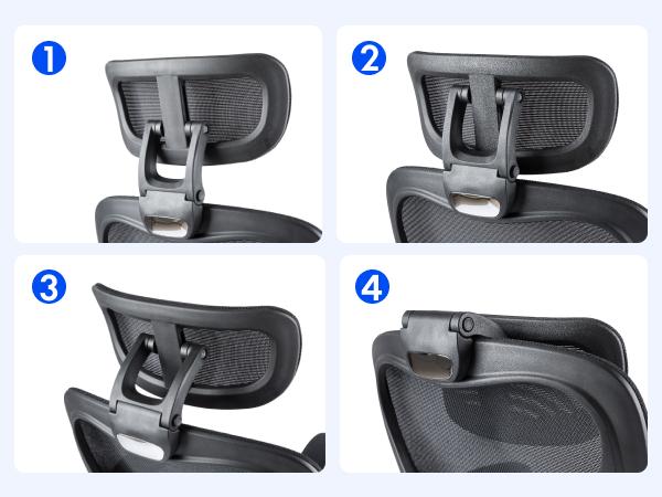 【TikTokShopBlackFriday】Foldex Ergonomic Office Chair, Folding Office Chair for Small Spaces with Lumbar Support, Foam/Mesh Seat，Flip-up Armrests, 3D Headrest, Desk Chairs with Footrest for Work,Video Game