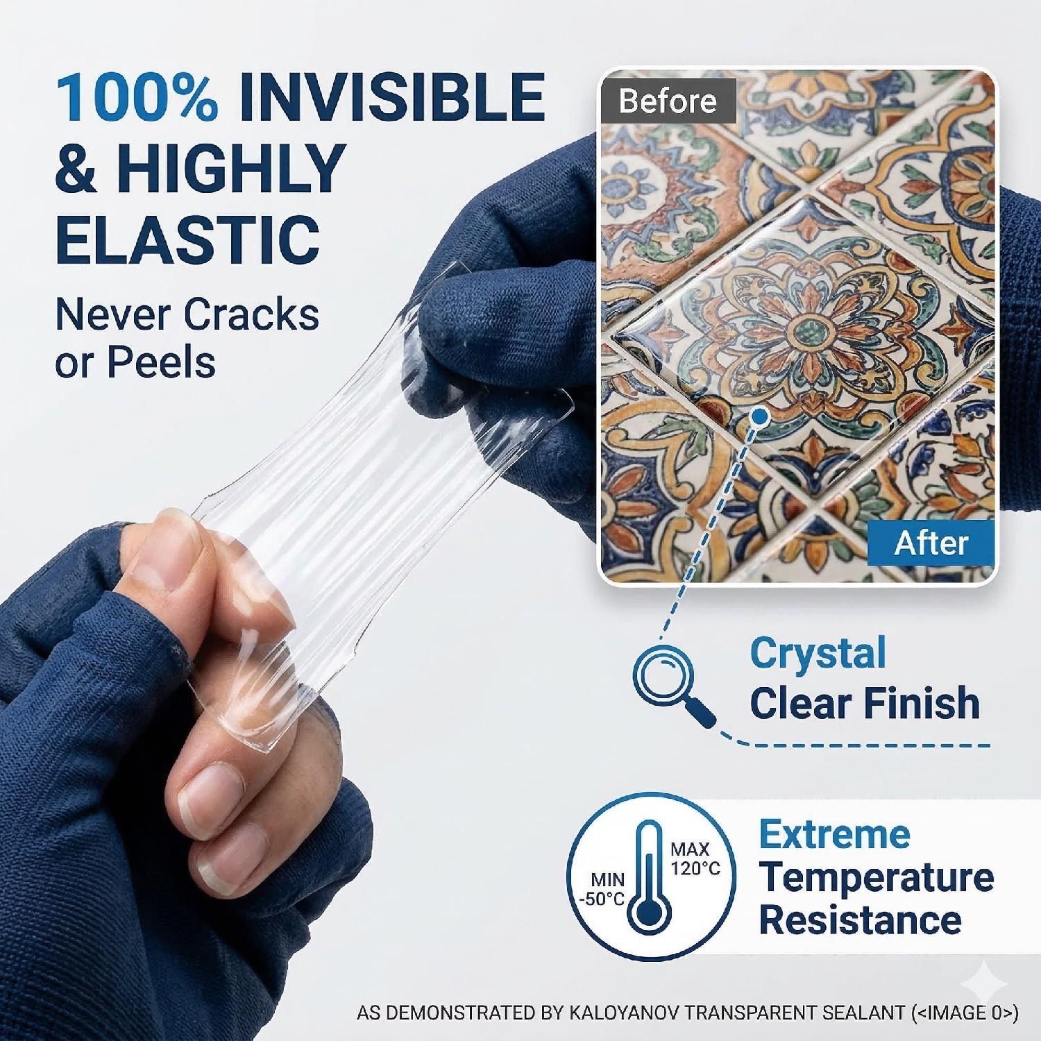 500g Transparent Waterproof Sealant Anti-Leakage Glue with Brush for Bathroom Roof Window Wall Tile Repair Coating Agent