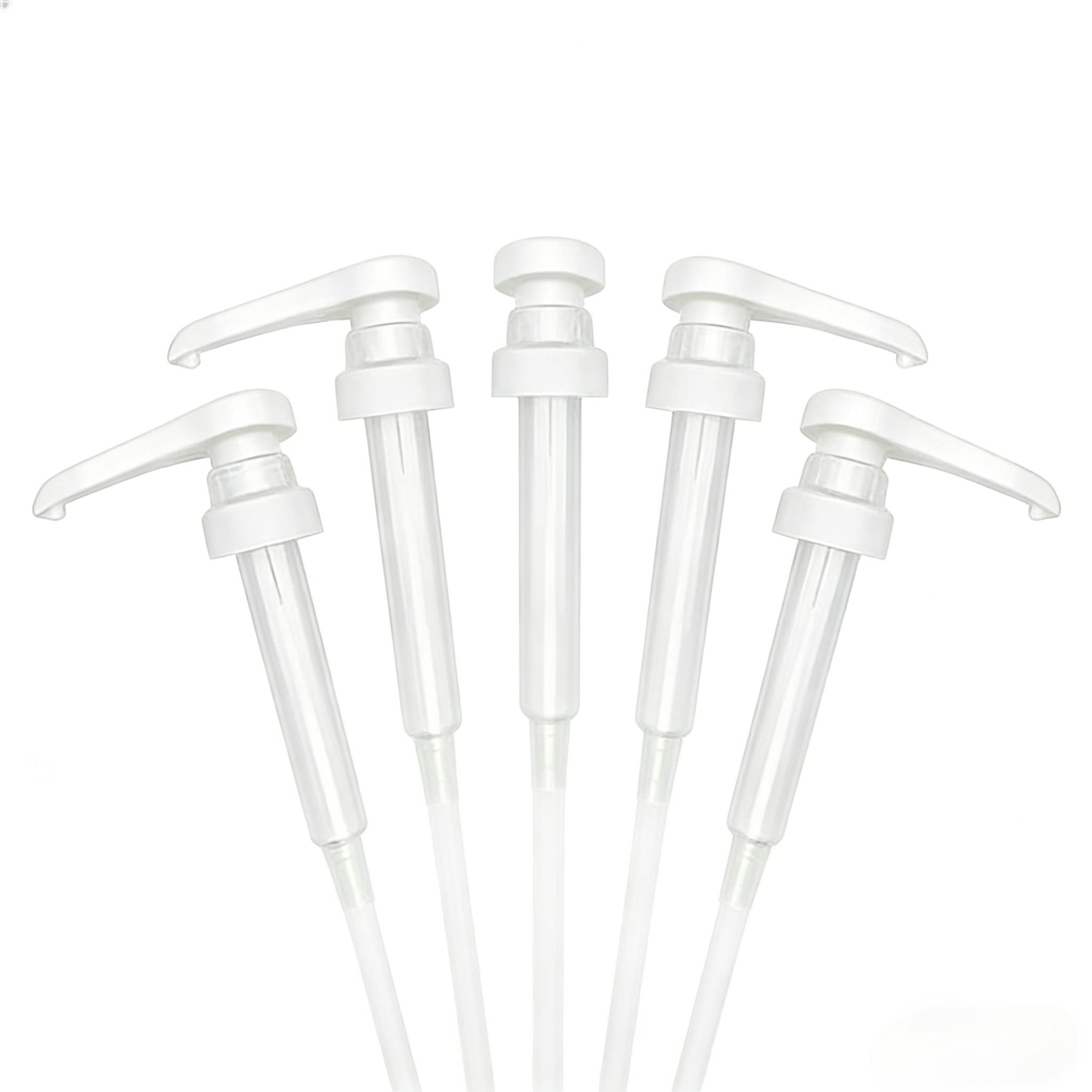 5PCS Coffee Syrup Pump Dispenser Set | Mess-Free Bottle Pumps for Torani Flavoring | Aesthetic Home Coffee Bar Accessories & Barista Essentials | Precise Measure Gadget for Latte Maker #CoffeeTok #HomeCafe