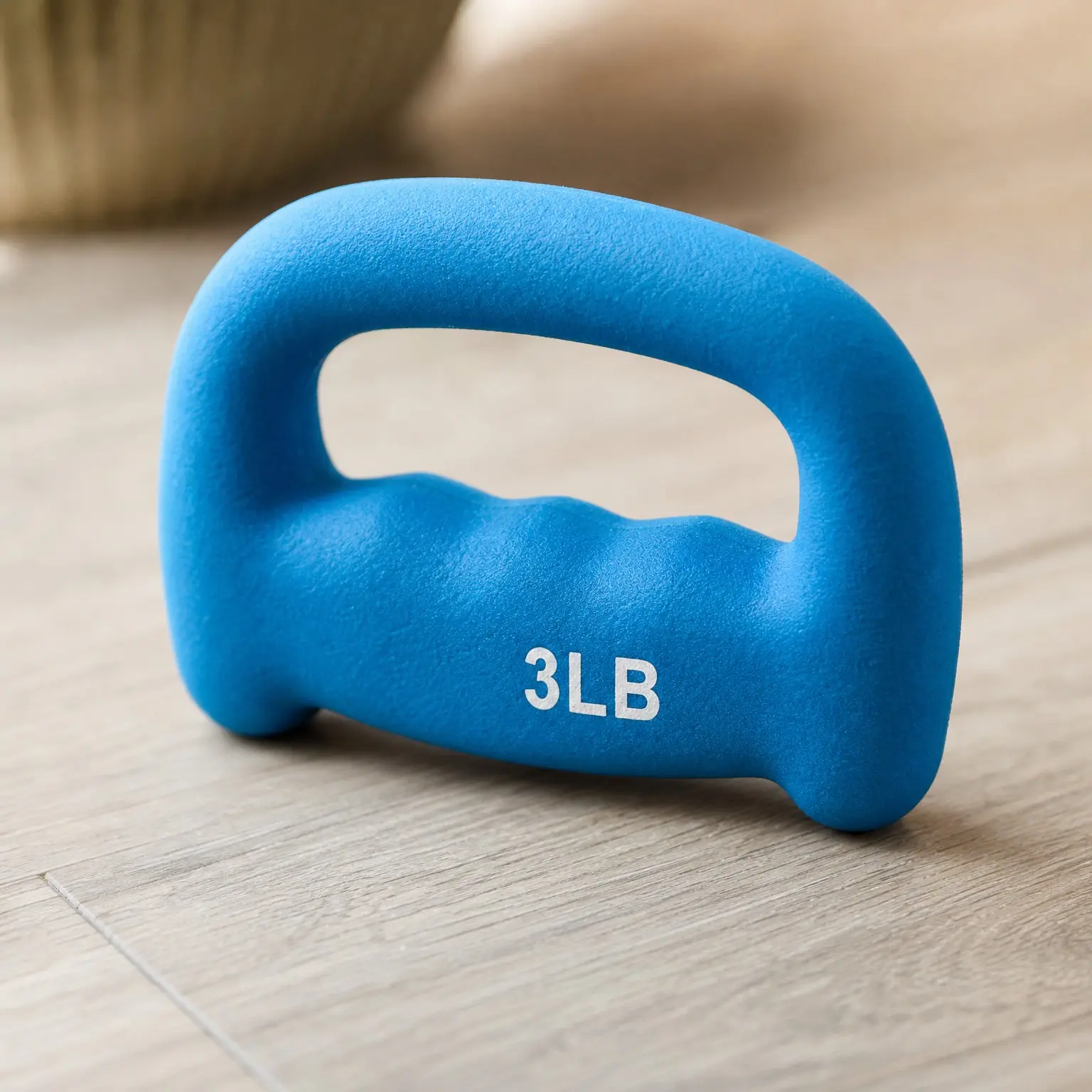 Neoprene D-Grip Dumbbells - Single Weights 1-5 lb - Premium Non-Slip Hand Weights, Ergonomic Design