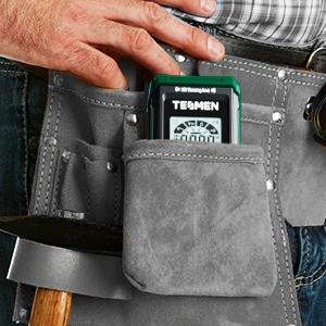 TESMEN TM-510 Digital Multimeter, 4000 Counts, Smart Measurement, Auto-Ranging Voltmeter; Non-Contact Voltage test, Measures AC/DC Voltage, Resistance, Continuity – Green TESMEN TM-510 Digital Multimeter, 4000 Counts, Smart Measurement, Auto-Ranging Voltmeter; Non-Contact Voltage test, Measures AC/DC Voltage, Resistance, Continuity – Green