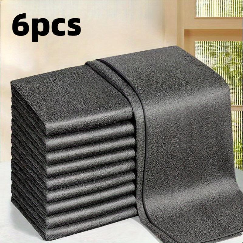 Magic glass cleaning cloth, multi-purpose polyester wipes, suitable for windows, mirrors, car washes, kitchens and bathrooms, thickened and trace-free