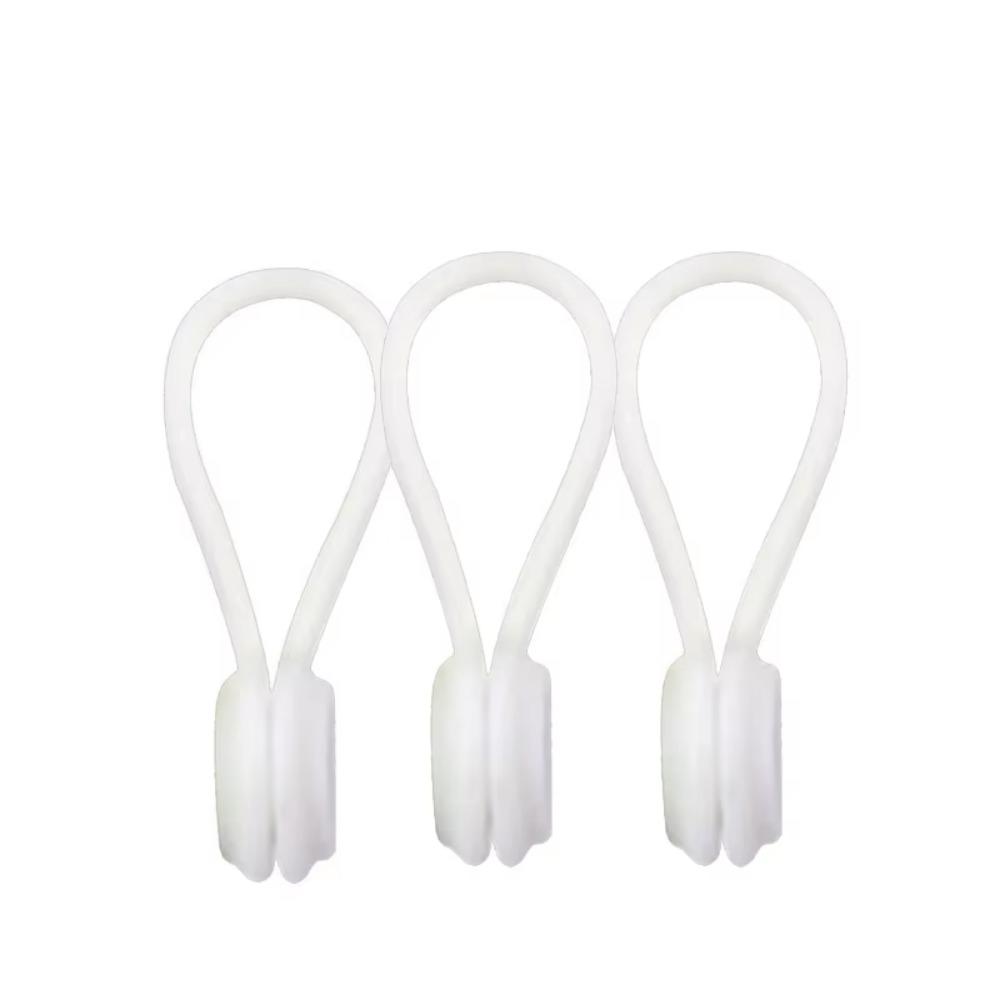 3-Pack Silicone Cable Organizer, Reusable Magnetic Data Wire Winder, Anti-Slip Wear-Resistant Stress Toy, Home Car Office Wire Management Tool