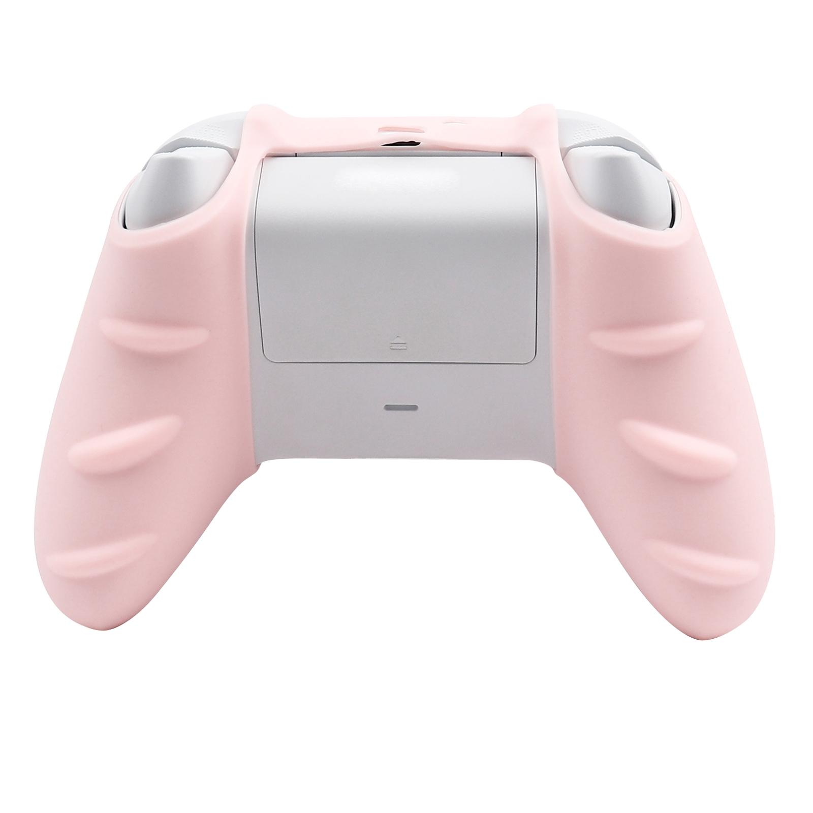 Pink Soft Silicone Protective Case For Xbox Series S / X Controller Skin Gamepad Cover Games Accessories for XSX Joystick Cases
