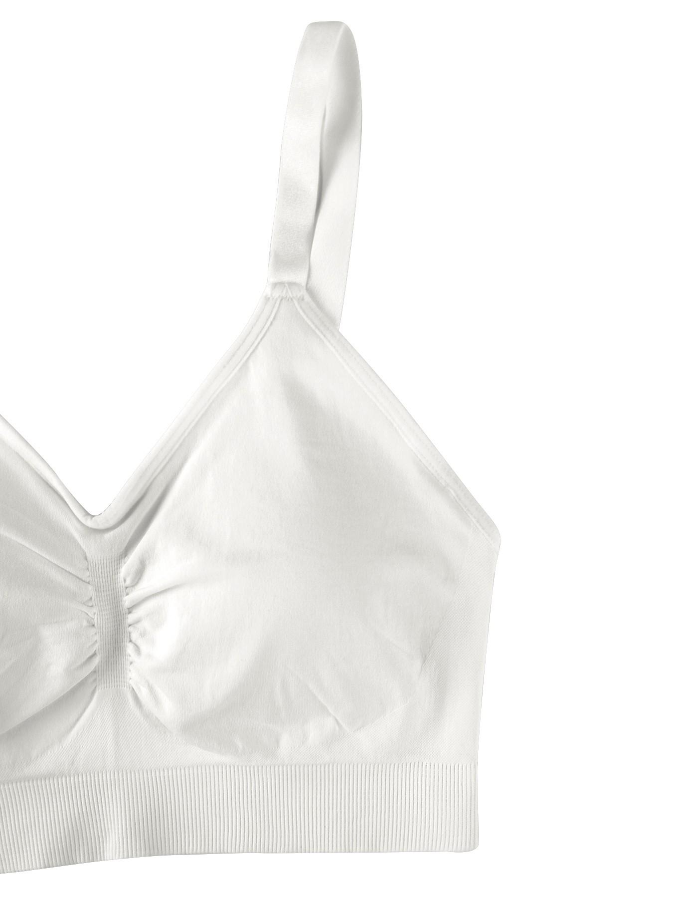 Women's Solid Seamless Sports Bra, Breathable Comfortable Activewear, Yoga Sports Bra, Ideal for Sports and Daily Wear in All Seasons