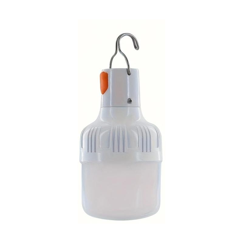 Camping Lantern, USB-Rechargeable Smart Lantern, LED Portable Lantern Night Light, High-Brightness Lighting, with Hook, for Emergency Use, Camping, Fishing, Garden, Street Vending