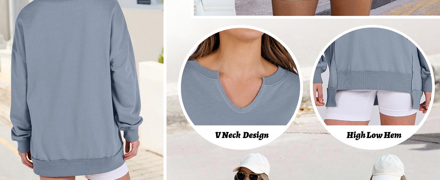 ANRABESS Womens Oversized Sweatshirt V Neck Long Sleeve Tunic Lightweight Pullover 2026 Winter Casual Tops Teen Girl Outfits ANRABESS Womens Oversized Sweatshirt V Neck Long Sleeve Tunic Lightweight Pullover 2026 Winter Casual Tops Teen Girl Outfits
