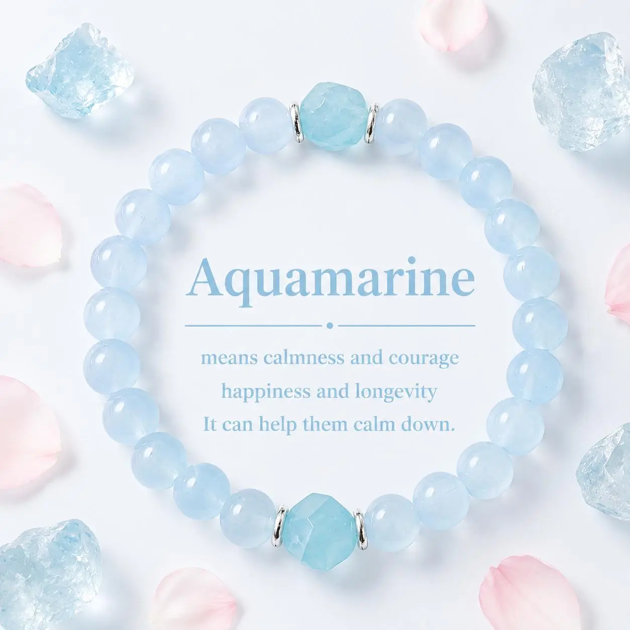 Dreamy Marbled Beaded Bracelet Boost Confidence Enhance Charm Calming Energy Healing Design Elastic Stretch Band Everyday Mental Balance Wear Daily Outfit Matching Meditation Accessory Y2K Dopamine Aesthetic Trending Fashion Jewelry