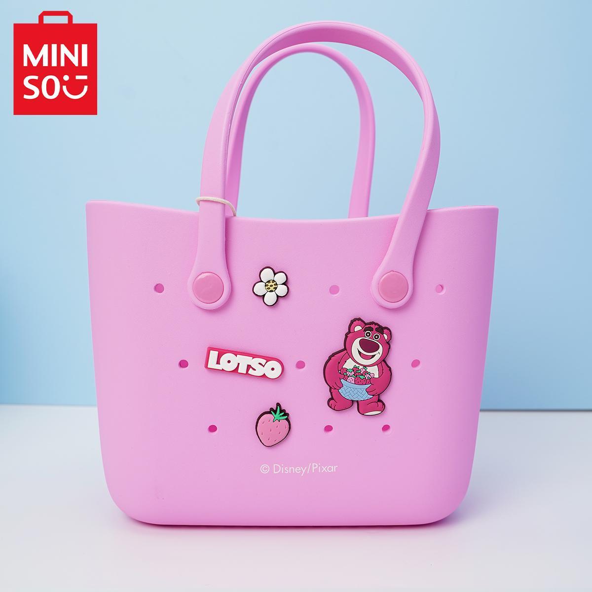 2026 NEW Disney Women Handbag Medium Size EVA Material Easter Basket Gift, Cute Cros Design Durable Bag Bento Bag For Girls For Travel Lotso Marie Cat Stitch Lucifer
