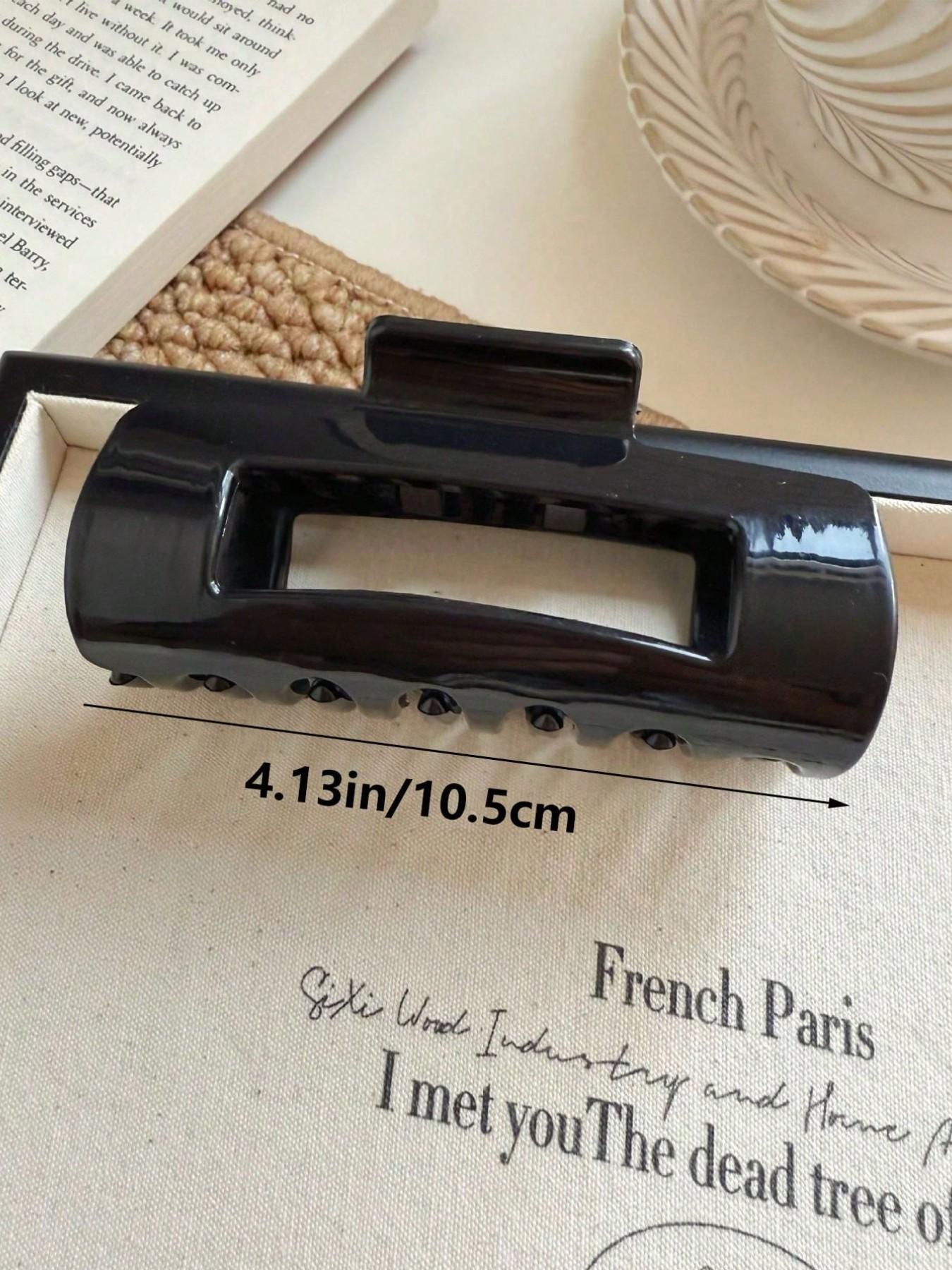 Soft Silicone Hair Claw, High-End Anti-Drop Unbreakable Hair Clip, Square Hair Soft Claw Clips for Women, Flexible Clawclip for Thick Hair, Lightweight Large Cozy Clip Special soft hairpins, suitable for various occasions, 2026 New Design Hair Accessories