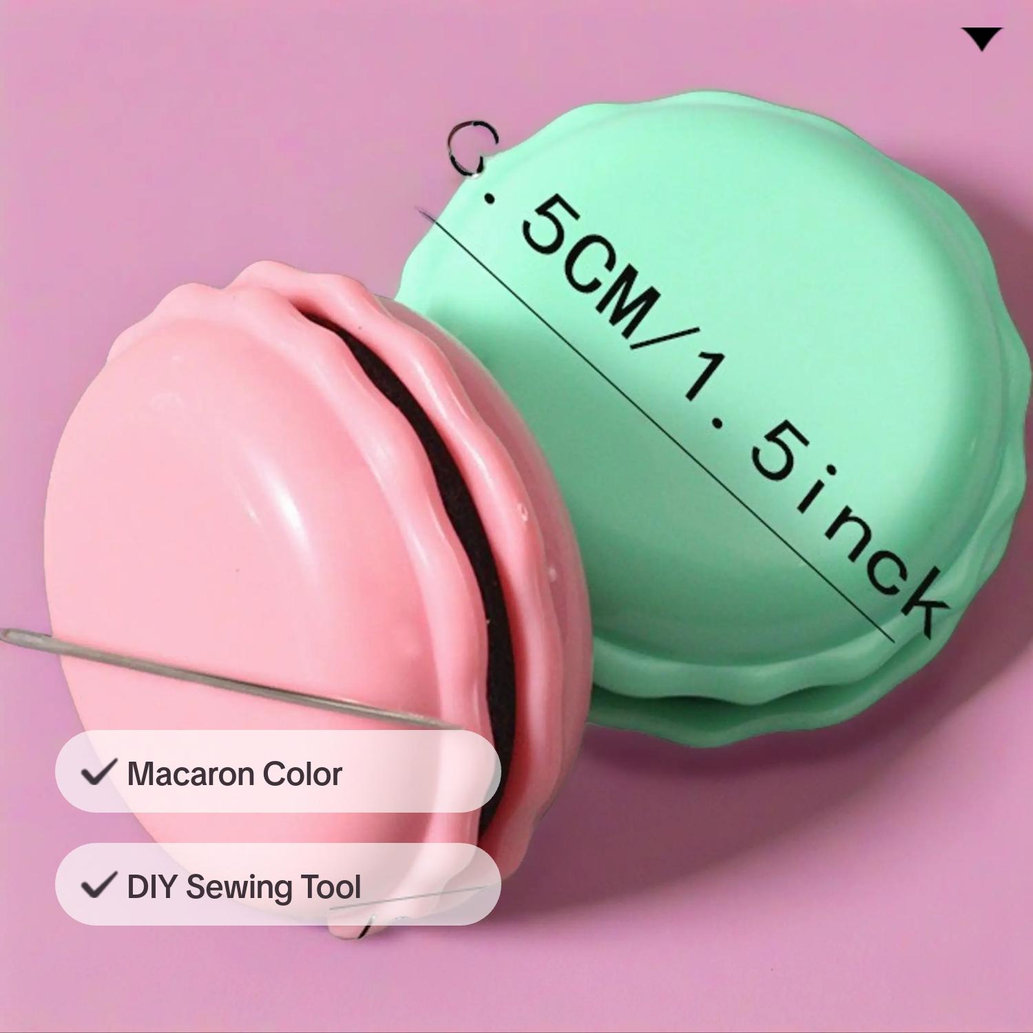 Macaron Color Needle Picker, Needle Grinder Tool, Fabric Embroidery Brush, DIY Sewing Tools, Pearl Needle Magnetic Box