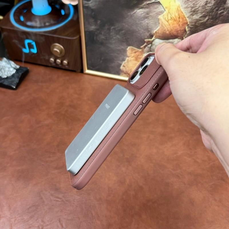 For Magsafe TechWoven Magnetic Case For 17 Pro Max 17Pro Macsafe Wireless Charging Protect Cover With Camera Control Button