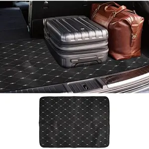 Car Trunk Cargo Liner, 38"*29" Scratch-Resistant Car Floor Mat, Washable Auto Trunk Protective Mat, Fashionable Vehicle Interior Decoration Accessories for SUVs, Trucks (Style3)