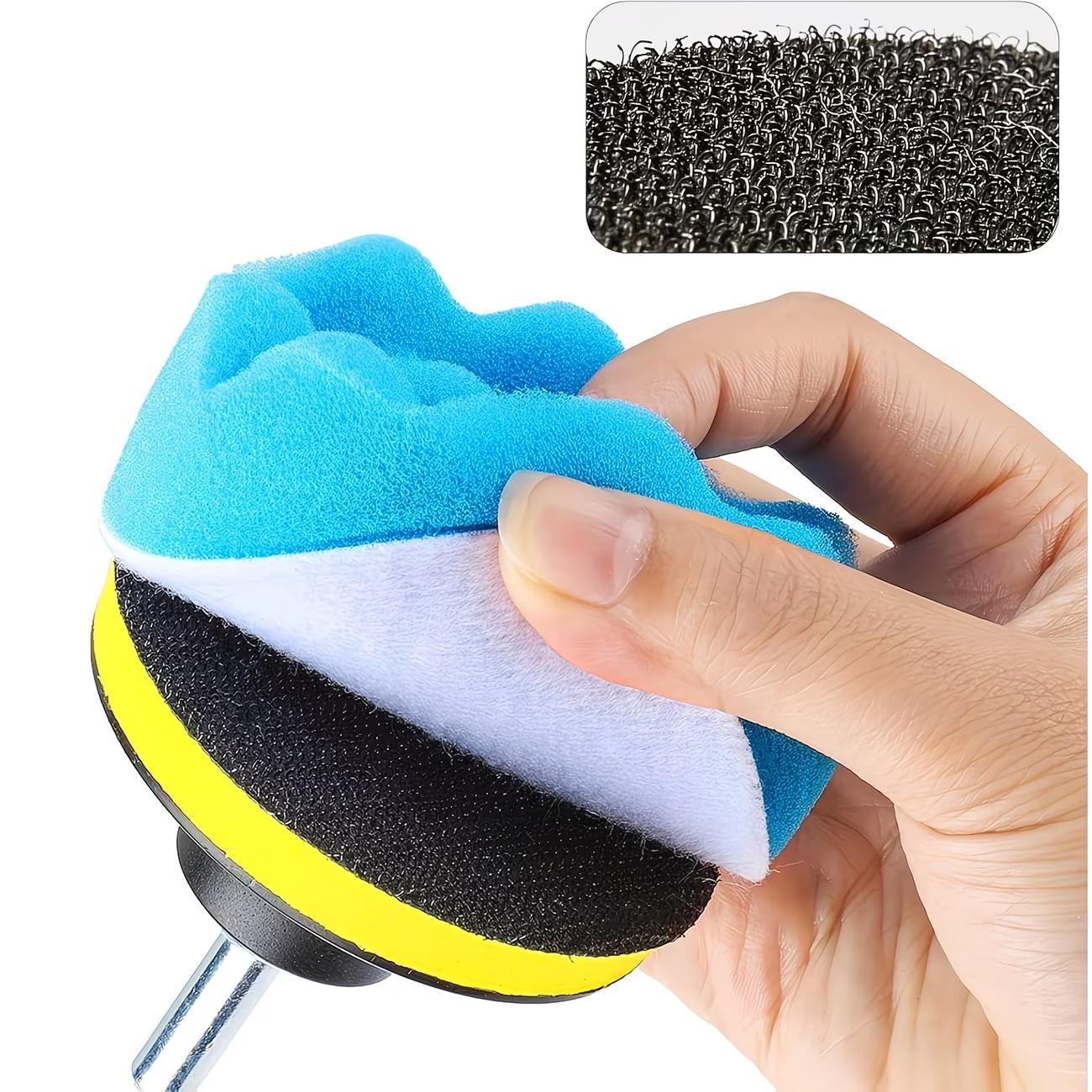 11pcs Sponge Car Polishing Kit Drill Adapter Details Cleaning Self Polishing