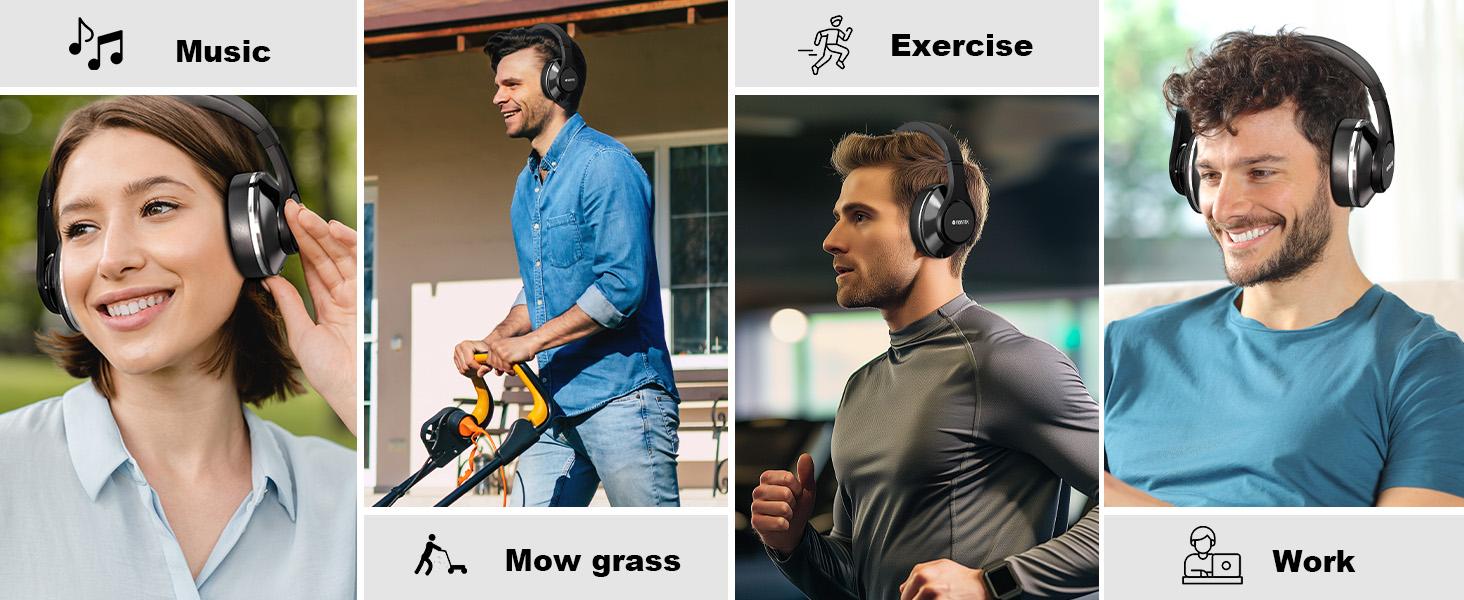 【LIVE】Bluetooth Headphones Over Ear, 3D Music Modes, Wireless Headset with Mic, HiFi Stereo, Foldable & Lightweight, Deep Bass for Home, Office, Cellphone, PC, etc. earbuds,TH20