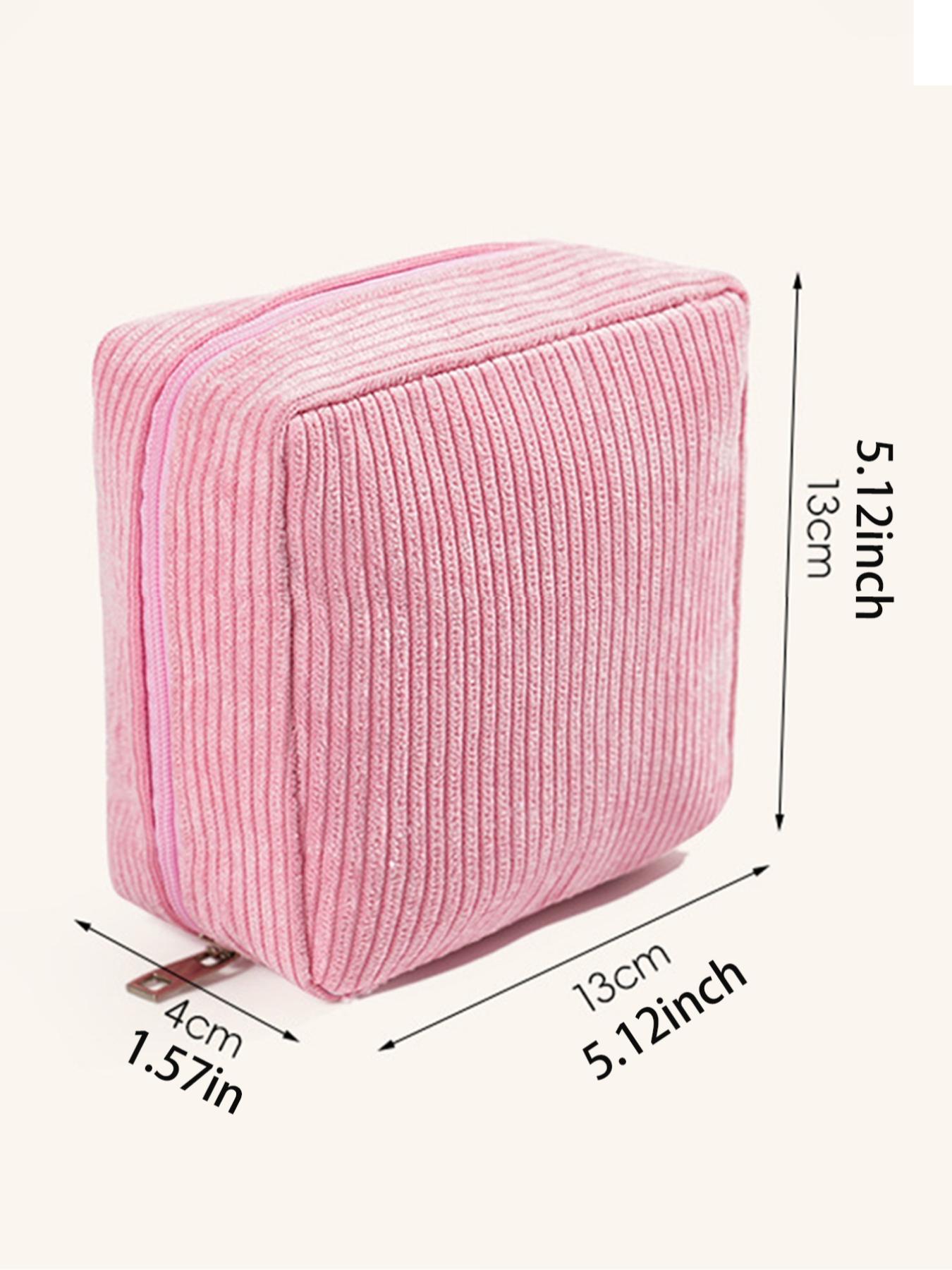 Mini Makeup Bag, Small Travel Organizer, Zippered Portable Case, Durable and Lightweight, Ideal for Women, School, Work, Travel