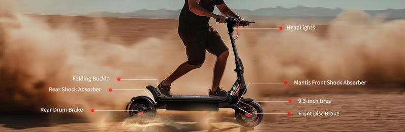 【Valentine's Day】Electric Scooter, 800W/500W Motor, 28MPH/25MPH,28 Miles/23 Miles,10' Pneumatic Tires, LED Screen Design, Double Suspension, APP Control, Electric Scooter Adults for Commuting/Playing 【Valentine's Day】Electric Scooter, 800W/500W Motor, 28MPH/25MPH,28 Miles/23 Miles,10' Pneumatic Tires, LED Screen Design, Double Suspension, APP Control, Electric Scooter Adults for Commuting/Playing