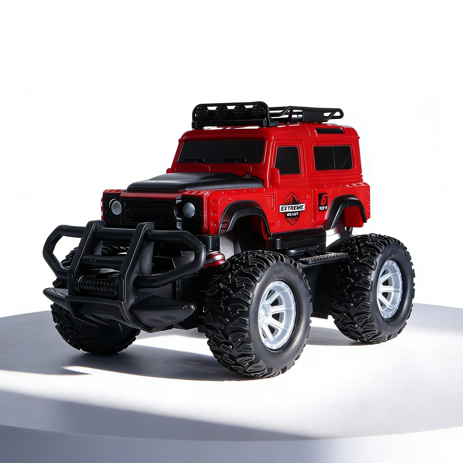 Remote Control Off-Road Jeep Toy, RC Off-Road Vehicle with Realistic Design, Birthday Christmas Gift for Boys Girls and RC Enthusiasts
