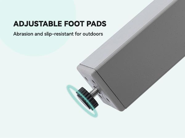 Yitahome 59" Rectangular Outdoor Patio Dining Table for 6-Person, Outdoor Patio Dining Table with 2" Umbrella Hole and Sturdy Iron Frame Perfect for Lawn Backyard Garden