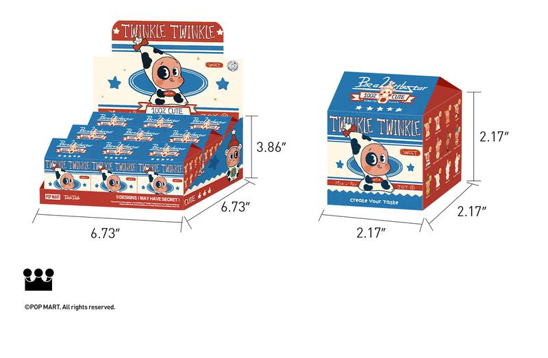 POP MART Twinkle Twinkle Create Your Taste Series Figures-A