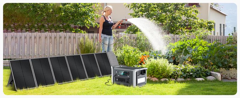 Holiday Haul CTOLITY SP200 Foldable 200W Solar Panel 20.5V High-Efficiency USB Output for Outdoor Camping RV Power Station with MC4 Connectors & 45W Fast Charging Waterproof Portable Durable Smartphone - Emergency