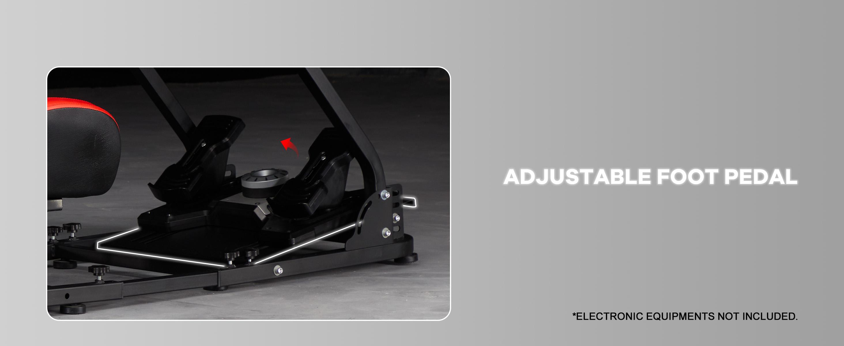 Dardoo Flight Simulator Cockpit with Seat Adjustable Fit G920 G29.Not Include Wheel Handbrake Shifter and Pedals Dardoo Flight Simulator Cockpit with Seat Adjustable Fit G920 G29.Not Include Wheel Handbrake Shifter and Pedals