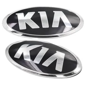 Suitable for Kia K3, K2, K4 hood front emblem, KIA rear tailgate emblem, KIA front emblem, and trunk car sticker