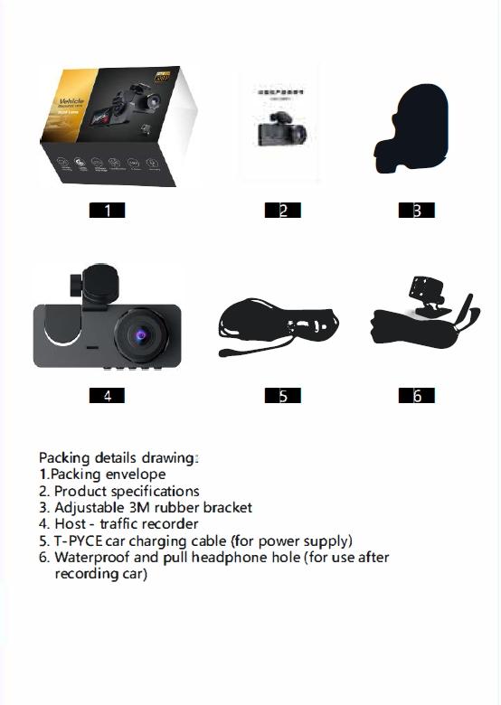 【US 2025 Deals for You Days】4K Dash camera for cars,dash cam front and rear,32GB Card,Built-in Super Night Vision,24H Loop Recording