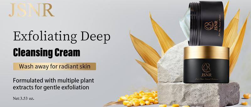 [JSNR Official]  Glow Corn Enzyme Ampoule Duo  Deep Clean, Brightening & Moisturizing Serums | Gentle Face & Body Blackhead Remover- Suitable for All Skin Types Cleansing Exfoliant- empties  , Exfoliation  Moisturizer   100ml