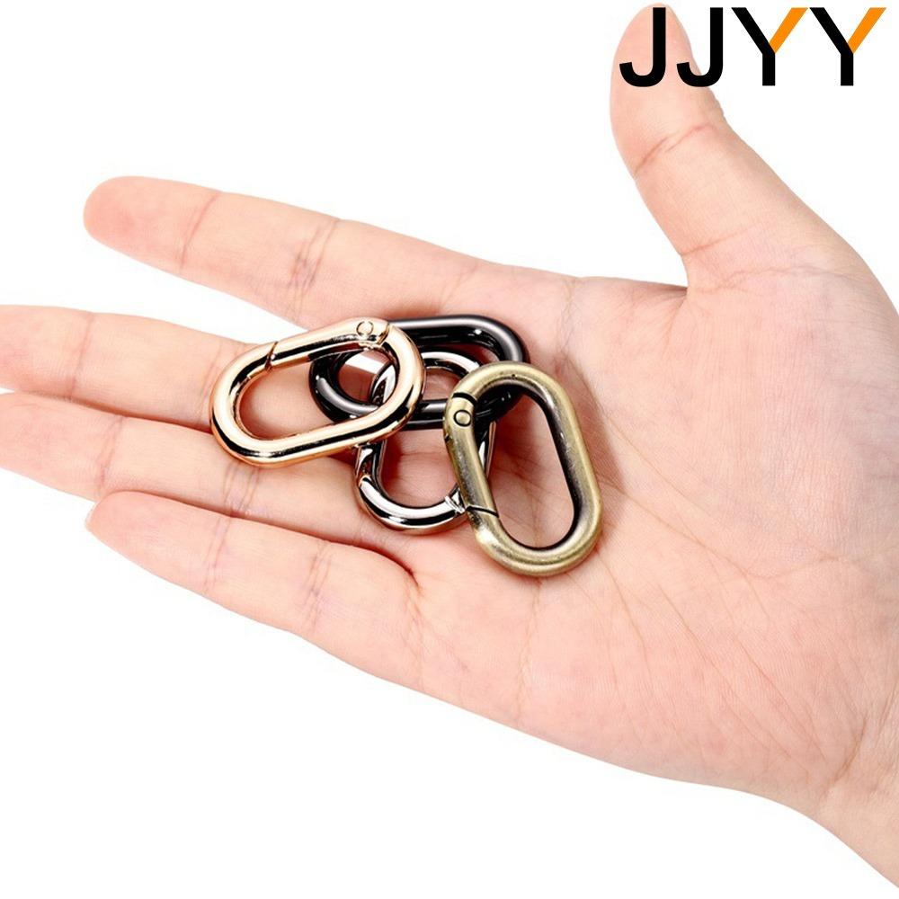 Quick-Release Oval Spring Clips, Electroplated Rustproof Keychains, Backpack Expansion Connectors, Dorm Room Key Management