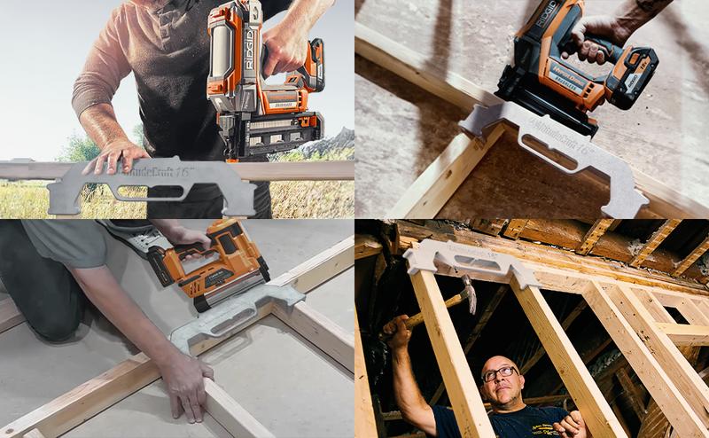 AltitudeCraft Precision Framing 16" Stud Spacer – Professional-Grade Aluminum Jig for Accuracy, Efficiency, and Precision in Carpentry & Construction Projects