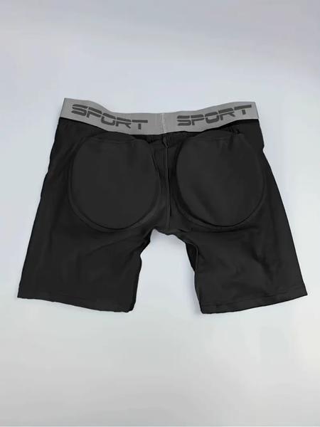 Upgraded Men’s Long Boxer Shorts – Detachable Padded Design for Butt Lift, Ultra Soft & Supportive, Sexy Fit for Workout & Lounge