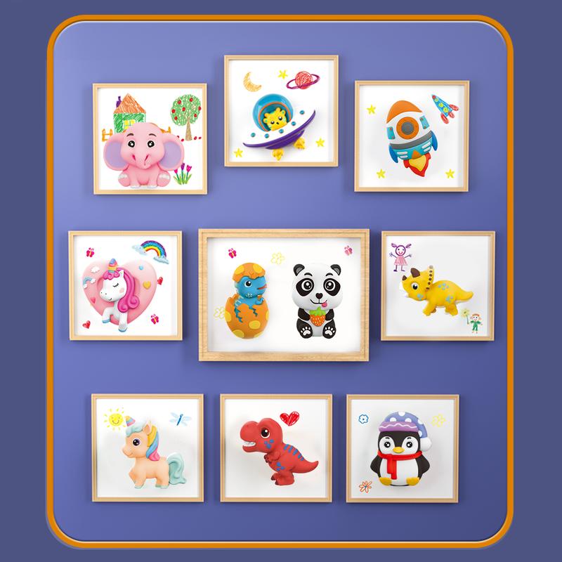 Kids Crafts Set, Ceramic Painting Kit, Paint Your Own DIY Ceramic Figurines, Painting Kit DIY Toys Kids, Birthday Gift Art Marker Kids Crafts Set, Ceramic Painting Kit, Paint Your Own DIY Ceramic Figurines, Painting Kit DIY Toys Kids, Birthday Gift Art Marker