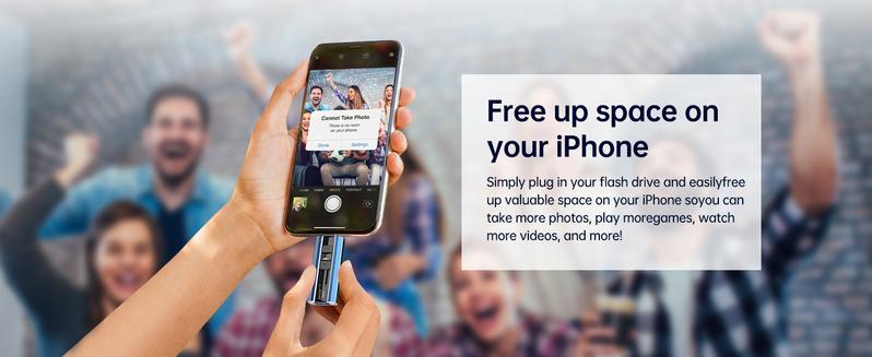 EATOP Flash Drives Intended for iPhone, Memory Stick Storage for Photos and Videos, USB External Memory Storage Flash Drive Compatible with iPhone iPad Android and Computers