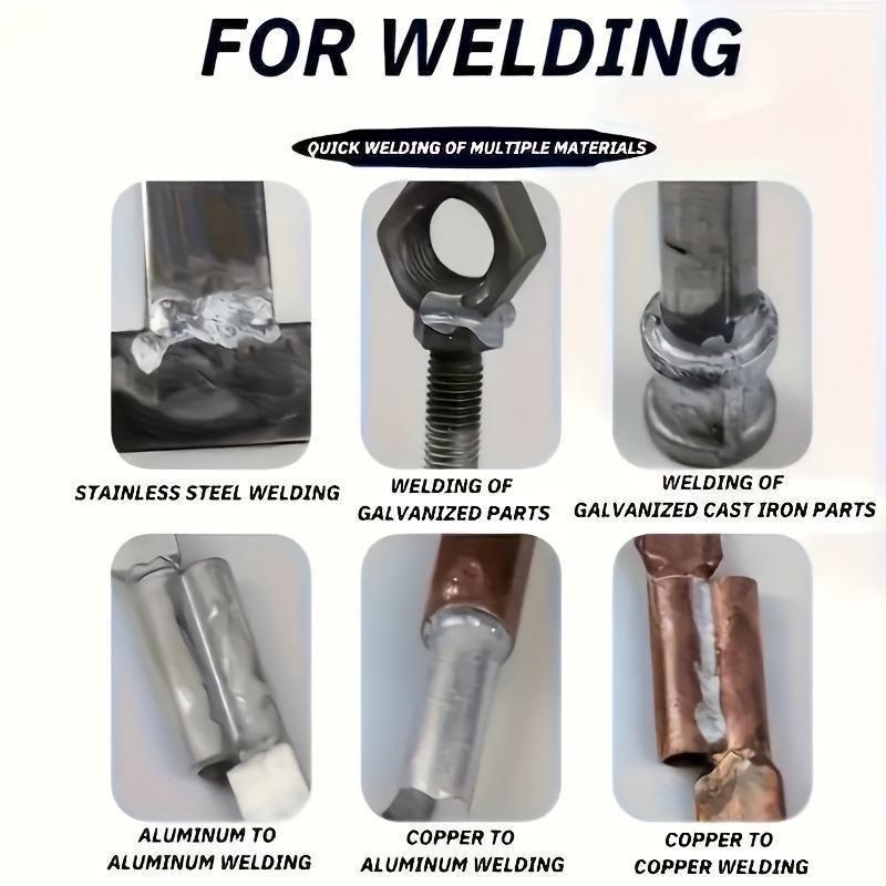 Universal Low-Temperature Welding Rods, Multi-Purpose Aluminum Welding Sticks, DIY Home Use, Welding Accessories, Welding Rods